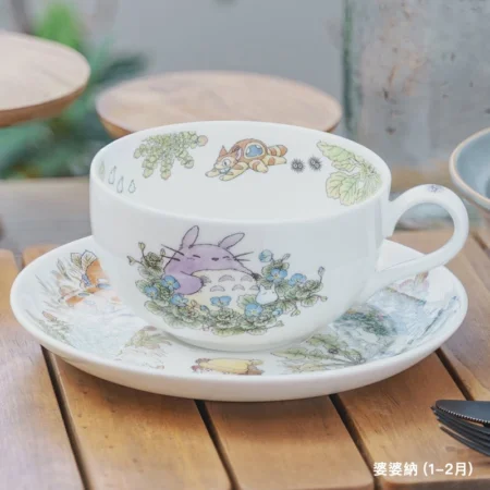 收藏首選 吉卜力 × Noritake 花草編杯盤組