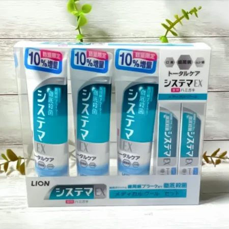 LION獅王細潔浸透護齦牙膏3+2組 11013