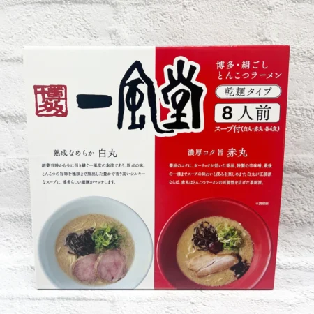 一風堂 白丸 赤丸拉麵8入 68625