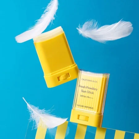 Nature Republic蘆薈防曬棒｜不沾手補擦超方便 24g × 2入 51356