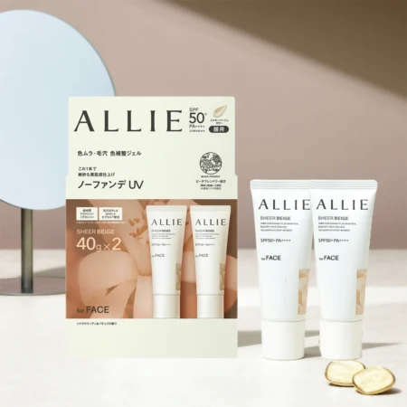 ALLIE超強色調修護防曬｜毛孔遮瑕免粉底 40g × 2入 56300